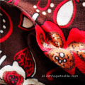 100% Kain Pelapis Sofa Beludru Afrika Polyester